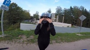 КРАСАВИЦА КАТАЛАСЬ ДО ПОСЛЕДНЕГО НА МОТОЦИКЛЕ