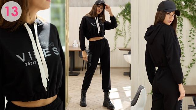 Модные спортивные костюмы женские 2023 / Fashionable tracksuits for women 2023 смотреть онлайн