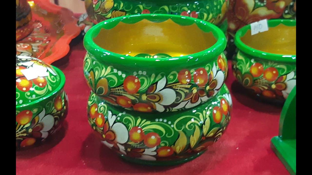 28 Выставка-ярмарка народных художественных промыслов России "Ладья-2020". Часть 2 (01.04.21)