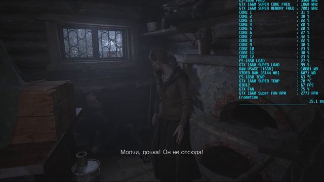 Resident Evil Village DEMO GTX 1660 SUPER Intel Xeon E5 1650 смотреть онлайн