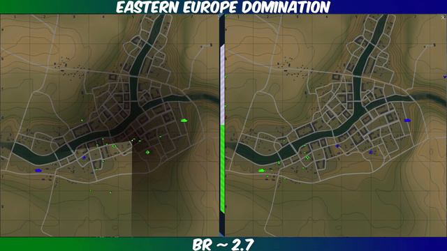 Battle Report Eastern Europe (E/W) War Thunder (2 of 2) BR 2.7