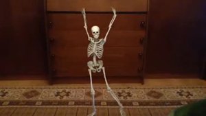 Скелет танцует