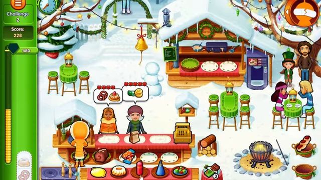 Delicious – Emily’s Christmas Carol Walkthrough – Challenge 2 смотреть онлайн
