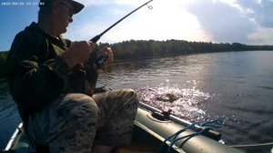 Мой трофей на озере Хвойлово