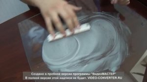 Выравнивание камня на порошке карбида кремния