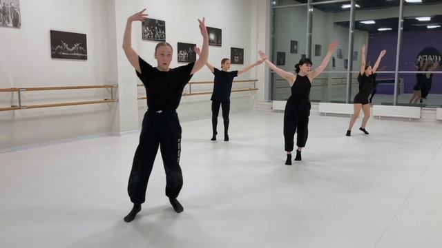 Джаз танец. Театр танца "Шаги". Дети 14-15 лет.