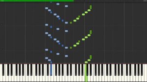 Vivaldi - Summer [Piano Tutorial Synthesia] (Rousseau)