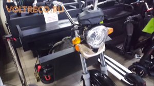 Электроскутер Грузовая тележка Трицикл Green City D5 Самосвал Обзор Voltreco.ru