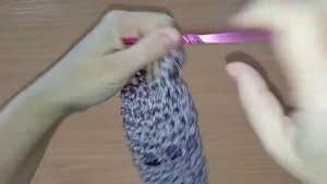 Вяжем сумочку для бутылки