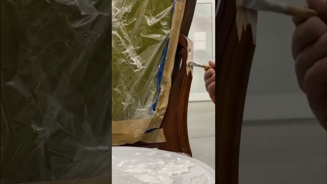 Реставрация стула 19 века. Восстановление старой мебели.
