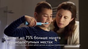 Детская электрическая зубная щетка Philips Sonicare for Kids Bluetooth с приложением