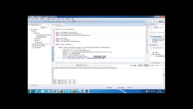 TestNG datadriven Framework and Using chrome browser смотреть онлайн
