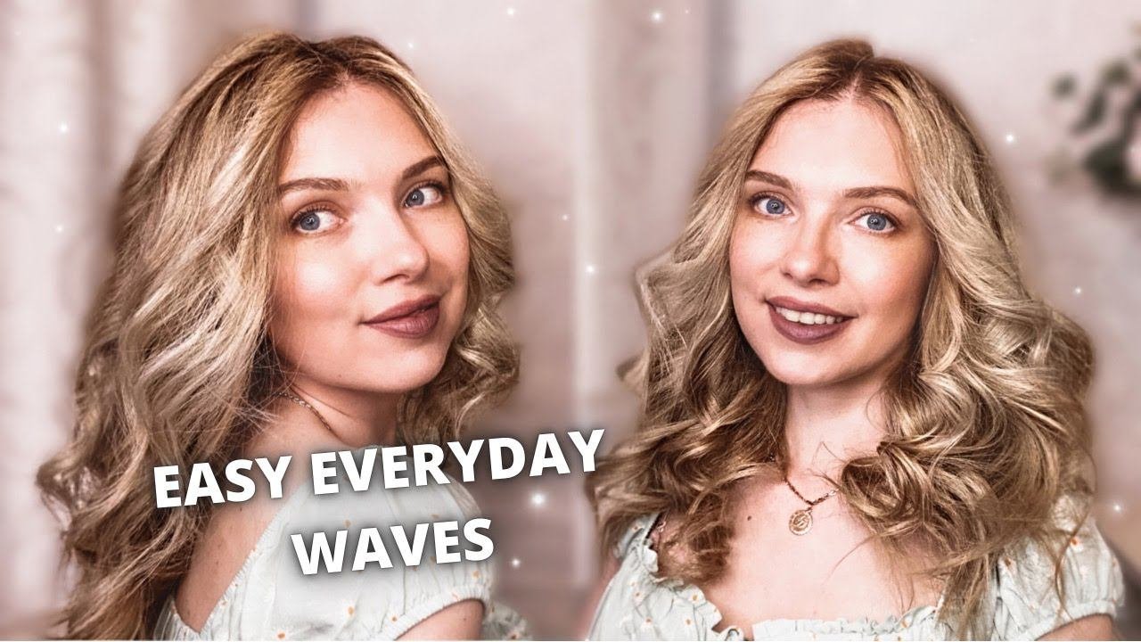 САМАЯ ЛУЧШАЯ УКЛАДКА ЗА 10 МИНУТ \ КРУПНЫЕ И ОБЪЕМНЫЕ ЛОКОНЫ | THE BEST 10 MIN WAVY HAIR TUTORIAL