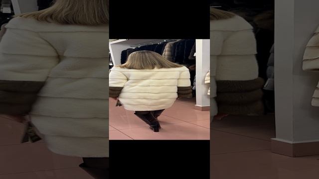 ▫️Норковая шуба с соболем.