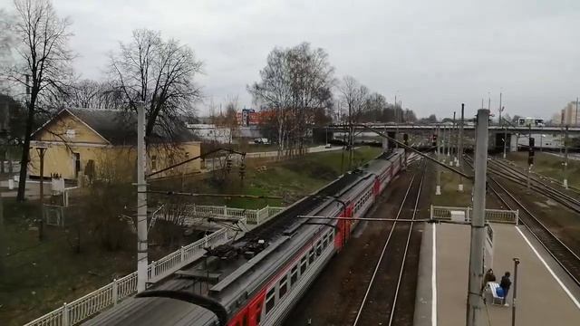 Электрички. Пискарёвка.