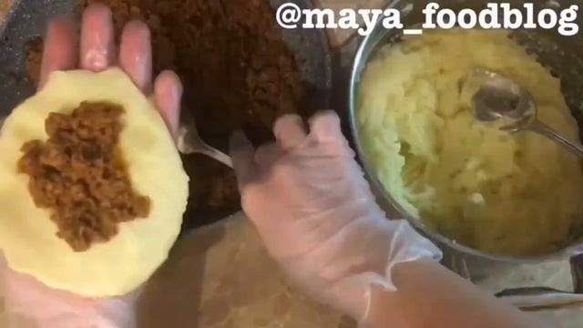 Картофельные котлеты с фаршем смотреть онлайн