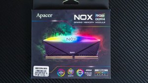 Обзор Apacer NOX 3200 2х8 ГБ. Оперативка с RGB