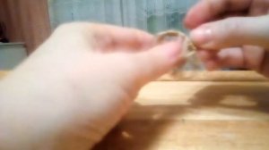 Кулон из ниток