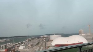 Storm over Helsinki, Finland 23.6.2021