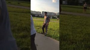 Кавказец ударил полицию