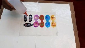 DIY Epoxy Resin Doming Tutorials - Decal - Sticker - Jewelry -  UV Doming Sticker "Magic Touch"