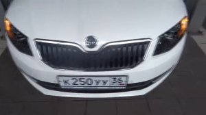 Доп.функции Octavia A7: Перемигивание ДХО и указателя поворота