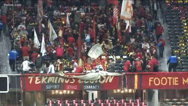 Atlanta United fans pack Mercedes Benz Stadium for MLS Cup