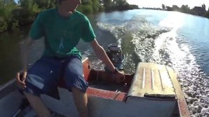 Ветерок 12 тест на воде.