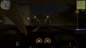Отслеживание знаков и светофоров, прохождение City Car Driving
