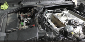 Замена клапанных крышек двигателя на Range Rover Sport 5,0 Ленд Ровер Спорт 2012 4часть