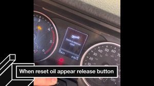 2020 VW Crafter - Service Interval Light Reset