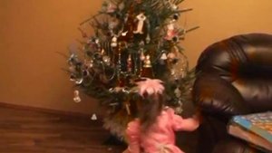 Дед Мороз в гостях у Лизы и НГ2009