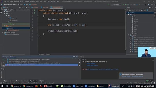 How to: Install IntelliJ, using Maven to build Java command line, Junit Unit Testing