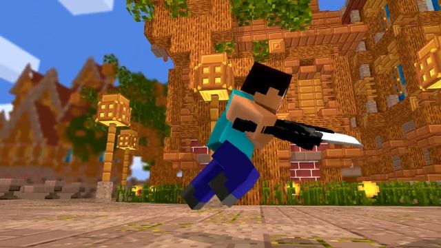 WHOA THAT'S BIG (Minecraft animation) смотреть онлайн