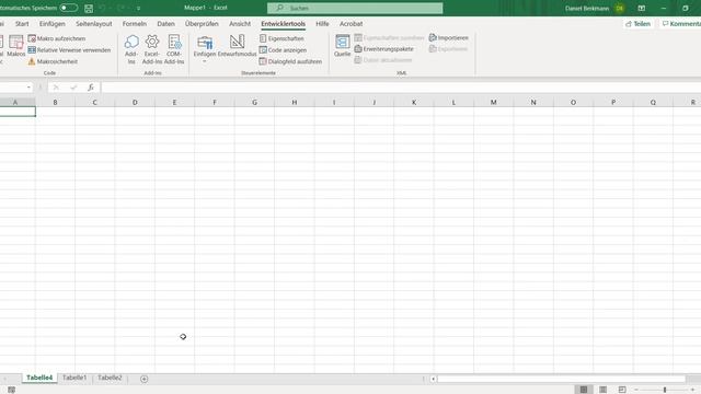 Mit VBA Tabellenblätter auswählen смотреть онлайн