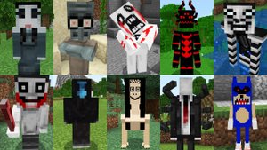 Мод на все виды КРИПИПАСТЫ в майнкрафт ! JEFF THE KILLER SLENDER SONIC EXE CREEPYPASTA MINECRAFT