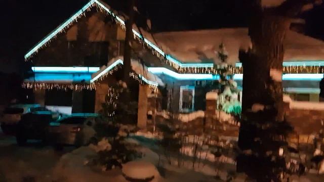 Декоративная архитектурная подсветка частного дома Казань смотреть онлайн