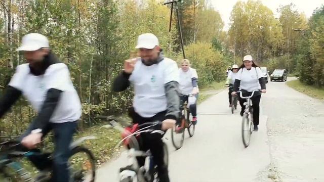 Рефтинскоя ГРЭС провела большой велопробег смотреть онлайн