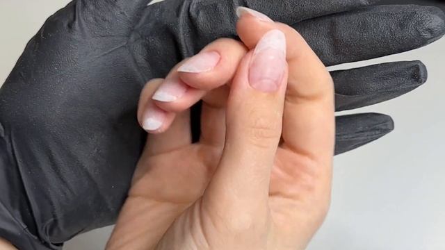 Лимонный маникюр? Как крепить НАКЛЕЙКИ для ногтей? Наращивание ногтей на типсы | 4k
