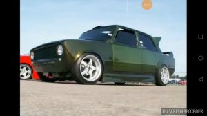 Лада седан—горный вулкан