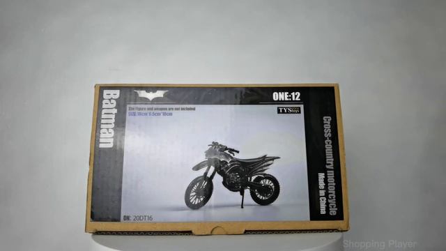 TYSTOYS One12 Batman Cross Country Motorcycle DC Comics Zero Year Bike Action Toy Model Vehicle Box