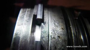 Восстановление канавки под поршневое кольцо