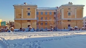 Магнитогорск, по зимним дворам улицы Менделеева, школа 34, Ленинский район (13.01.2021)