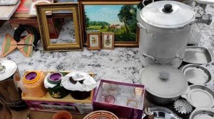 БАРАХОЛКА 2022. ШЕДЕВРЫ! КУПИЛА И ЛЮБУЮСЬ!  АНТИКВАРИАТ. ВЕЩИ СССР. СТАРИННАЯ ПОСУДА. БРОШКИ