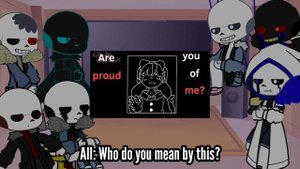 Sans aus react to Elizabeth afton ✨️ (1/5)