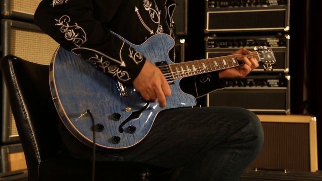 Gibson Memphis 2015 Limited ES-335 Figured • SN: 13534718 смотреть онлайн