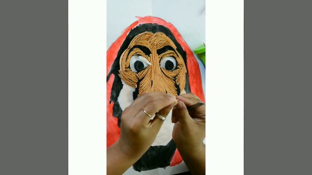 Paper quilled Money Heist DALI mask |Passion On Paper| смотреть онлайн