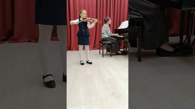 Ирина Горчак, 3 кл. (10 лет) ГБУДО г.Москвы "ДШИ им. С. П. Дягилева". О. Ридинг "Концертино". смотреть онлайн