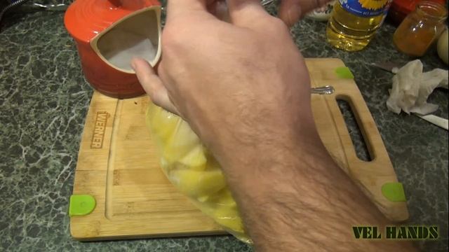 Картошка по-деревенски. Как запечь вкуснейший гарнир