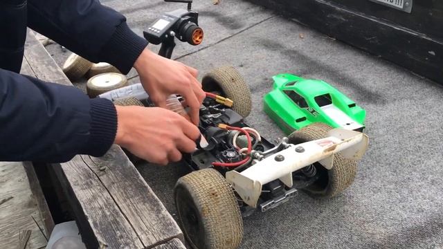 Безумная трагги, Mugen 6.7? БАГГИ КРЕЗИФРОГ! С зеленой коркой и большими колёсами! Так же SLOW-MO